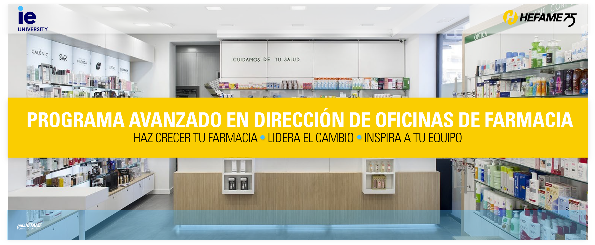Programa avanzado en dirección de oficinas de farmacia